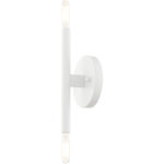 51172-03 2 Light White ADA Sconce-Lighting LumensWall Sconces