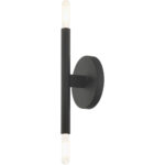 51172-04 2 Light Black ADA Sconce-Lighting LumensWall Sconces