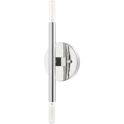 51172-05 2 Light Polished Chrome ADA Sconce-Lighting LumensWall Sconces