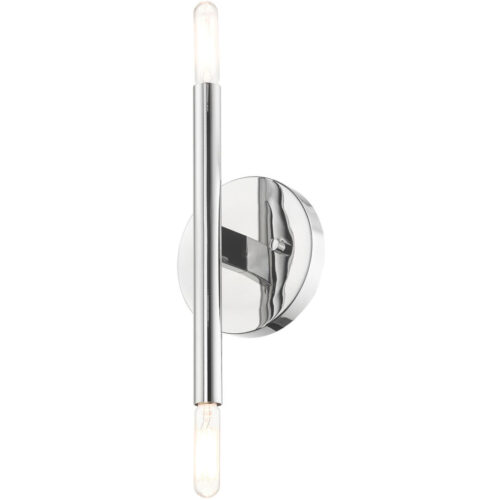 51172-05 2 Light Polished Chrome ADA Sconce-Lighting LumensWall Sconces