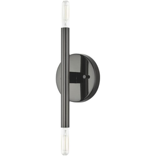 51172-46 2 Light Black Chrome ADA Sconce-Lighting LumensWall Sconces