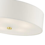 52142-12 5 Light Satin Brass Semi Flush-Lighting LumensSemi Flush