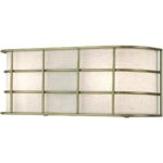 55110-01 2 Light Antique Brass ADA Sconce-Lighting LumensWall Sconces