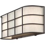 55110-92 2 Light English Bronze ADA Sconce-Lighting LumensWall Sconces