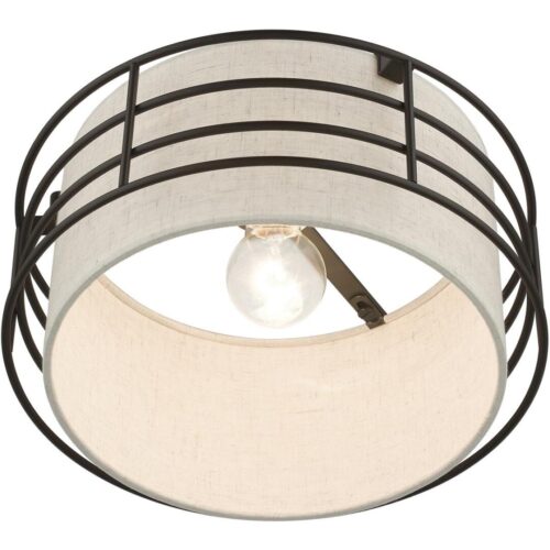 55117-92 1 Light English Bronze Medium Semi-Flush-Lighting LumensSemi Flush