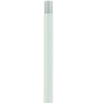 55999-03 White 12 Inch Length Rod Extension Stem-Lighting LumensExtension Rod