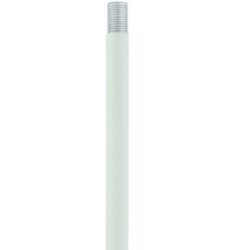 55999-03 White 12 Inch Length Rod Extension Stem-Lighting LumensExtension Rod