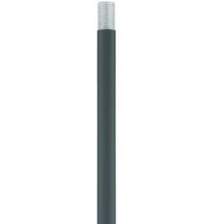 55999-76 Scandinavian Gray 12 Inch Length Rod Extension Stem-Lighting LumensExtension Rod