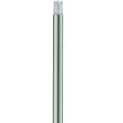 56050-91 Brushed Nickel 12 Inch Length Rod Extension Stem-Lighting LumensExtension Rod