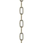 5607-01 Antique Brass 3' Standard Decorative Chain-Lighting LumensDecorative Chains