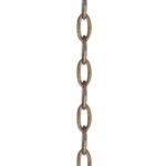 5607-48 Antique Gold Leaf 3' Standard Decorative Chain-Lighting LumensDecorative Chains