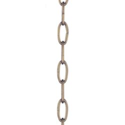 5607-65 Vintage Gold Leaf 3' Standard Decorative Chain-Lighting LumensDecorative Chains