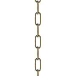 5608-01 Antique Brass 3' Heavy Duty Decorative Chain-Lighting LumensDecorative Chains