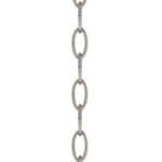 5608-91 Brushed Nickel 3' Heavy Duty Decorative Chain-Lighting LumensDecorative Chains