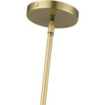 56451-08 1 Light Natural Brass Mini Pendant-Lighting LumensPendant Lights