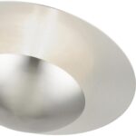 56570-91 2 Light Brushed Nickel Large Semi-Flush/ Wall Sconce-Lighting LumensSemi Flush