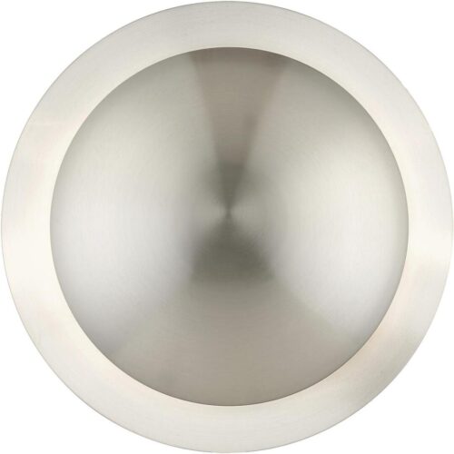 56571-91 2 Light Brushed Nickel Medium Semi-Flush/ Wall Sconce-Lighting LumensSemi Flush