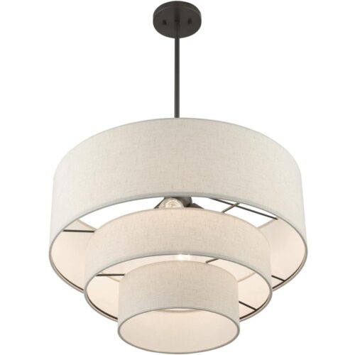 57484-92 4 Light English Bronze Pendant Chandelier-Lighting LumensChandeliers