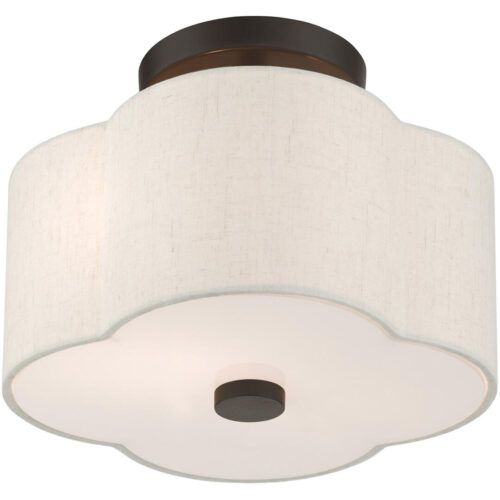 58061-92 2 Light English Bronze  Semi Flush-Lighting LumensSemi Flush