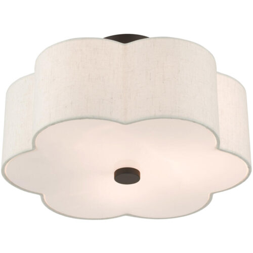 58063-92 3 Light English Bronze  Semi Flush-Lighting LumensSemi Flush