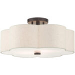 58064-92 3 Light English Bronze  Semi Flush-Lighting LumensSemi Flush