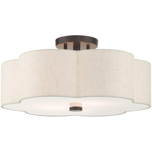 58064-92 3 Light English Bronze  Semi Flush-Lighting LumensSemi Flush