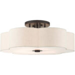 58069-92 6 Light English Bronze  Semi Flush-Lighting LumensSemi Flush