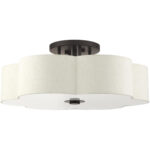 58069-92 6 Light English Bronze  Semi Flush-Lighting LumensSemi Flush