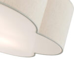 58069-92 6 Light English Bronze  Semi Flush-Lighting LumensSemi Flush