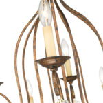 12 Light Verona Bronze Chandelier with Steel base material-Lighting LumensChandeliers