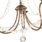 5 Light Verona Bronze Chandelier with Steel base material-Lighting LumensChandeliers