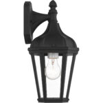 7 inch 1 Light TBK Outdoor Wall Lantern with Clear Glass Shade-Lighting LumensLantern