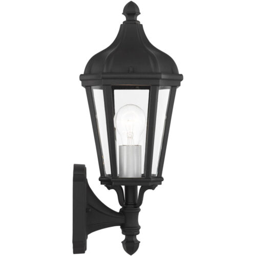 7 inch 1 Light TBK Outdoor Wall Lantern with Clear Glass Shade-Lighting LumensLantern