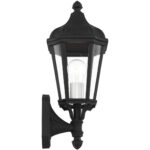 7 inch 1 Light TBK Outdoor Wall Lantern with Clear Glass Shade-Lighting LumensLantern