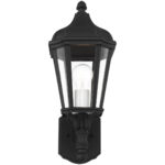 7 inch 1 Light TBK Outdoor Wall Lantern with Clear Glass Shade-Lighting LumensLantern