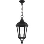 2 Light TBK Outdoor Pendant Lantern with Clear Glass Shade-Lighting LumensLantern