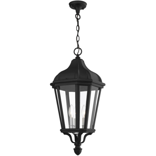 3 Light TBK Outdoor Pendant Lantern with Clear Glass Shade-Lighting LumensLantern