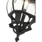 7705-14 4 Light Textured Black Outdoor Pendant Lantern-Lighting LumensLantern