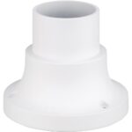 78212-13 Textured White Pier Mount Adapter-Lighting LumensPier mount adapter