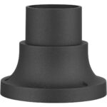 78212-14 Textured Black Pier Mount Adapter-Lighting LumensPier mount adapter