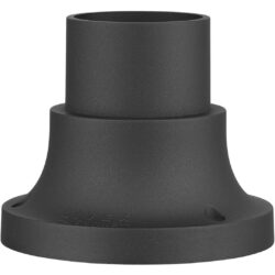 78212-14 Textured Black Pier Mount Adapter-Lighting LumensPier mount adapter