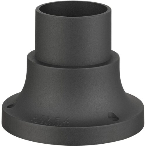 78212-14 Textured Black Pier Mount Adapter-Lighting LumensPier mount adapter