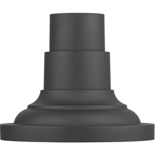 78216-14 Textured Black Pier Mount Adapter-Lighting LumensPier mount adapter