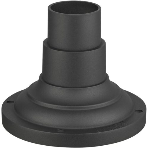 78216-14 Textured Black Pier Mount Adapter-Lighting LumensPier mount adapter