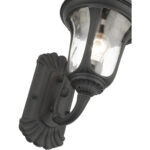 7850-14 1 Light Textured Black Outdoor Wall Lantern-Lighting LumensLantern