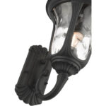 7852-14 1 Light Textured Black Outdoor Wall Lantern-Lighting LumensLantern