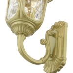 7856-33 3 Light Soft Gold Outdoor Large Wall Lantern-Lighting LumensLantern