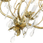 8193-28 4 Light Winter Gold Chandelier-Lighting LumensChandeliers