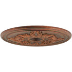 8211-30 Greek Bronze Ceiling Medallion-Lighting LumensMedallion