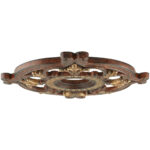 Verona Bronze Ceiling Medallion with Polyurethane Foam base with 23.5 Dia-Lighting LumensMedallion